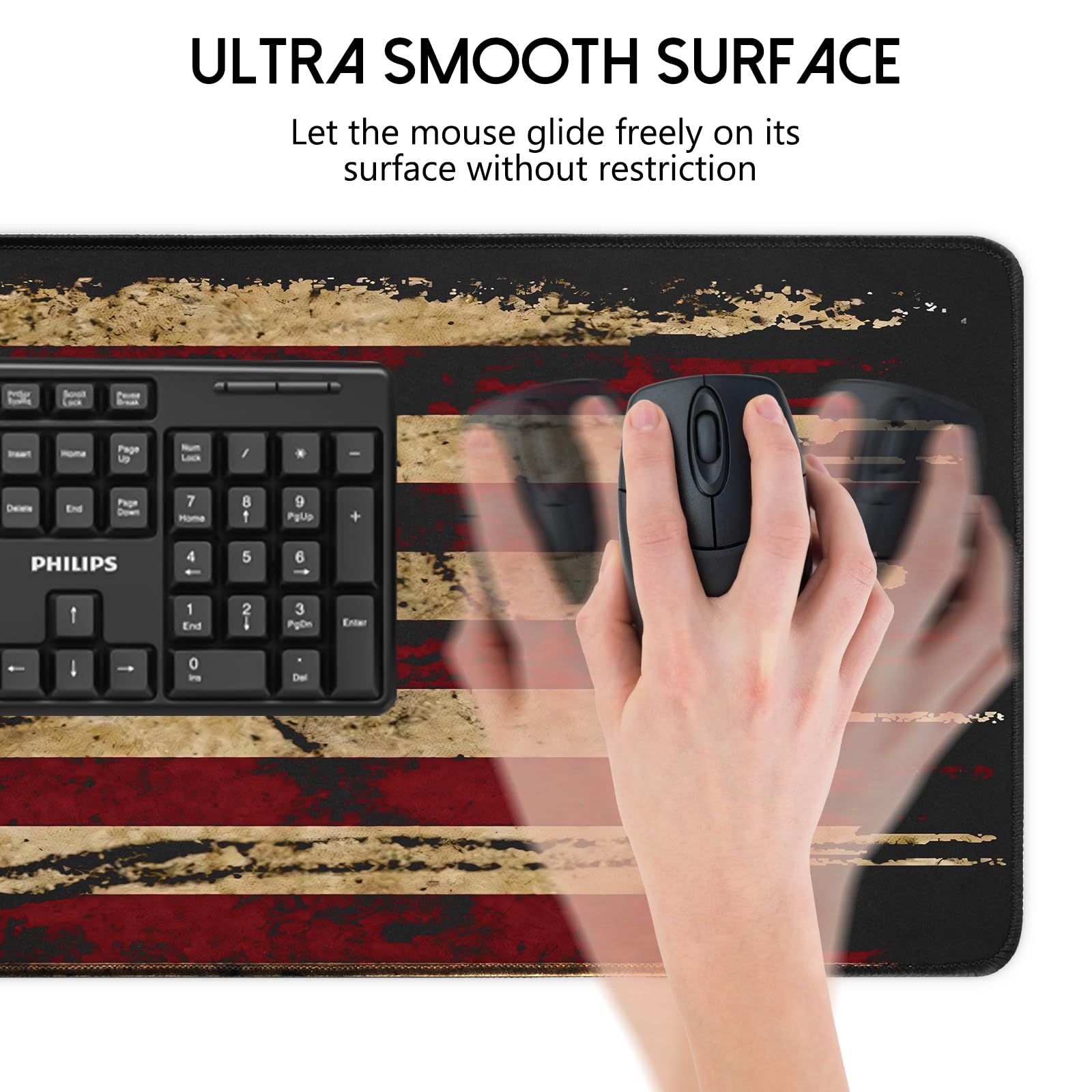 White Ukiyo-e Style Sports Car Anime Mouse Pad, Mouse Pad Gaming Mousepad,Large Mousepads with Non-Slip Rubber Base,Suitable for School,Office,Home,31.5 x 11.8 Inch